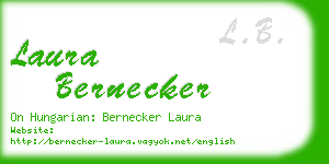 laura bernecker business card